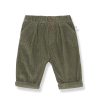 Kaki corduroy broekje - Quebec khaki
